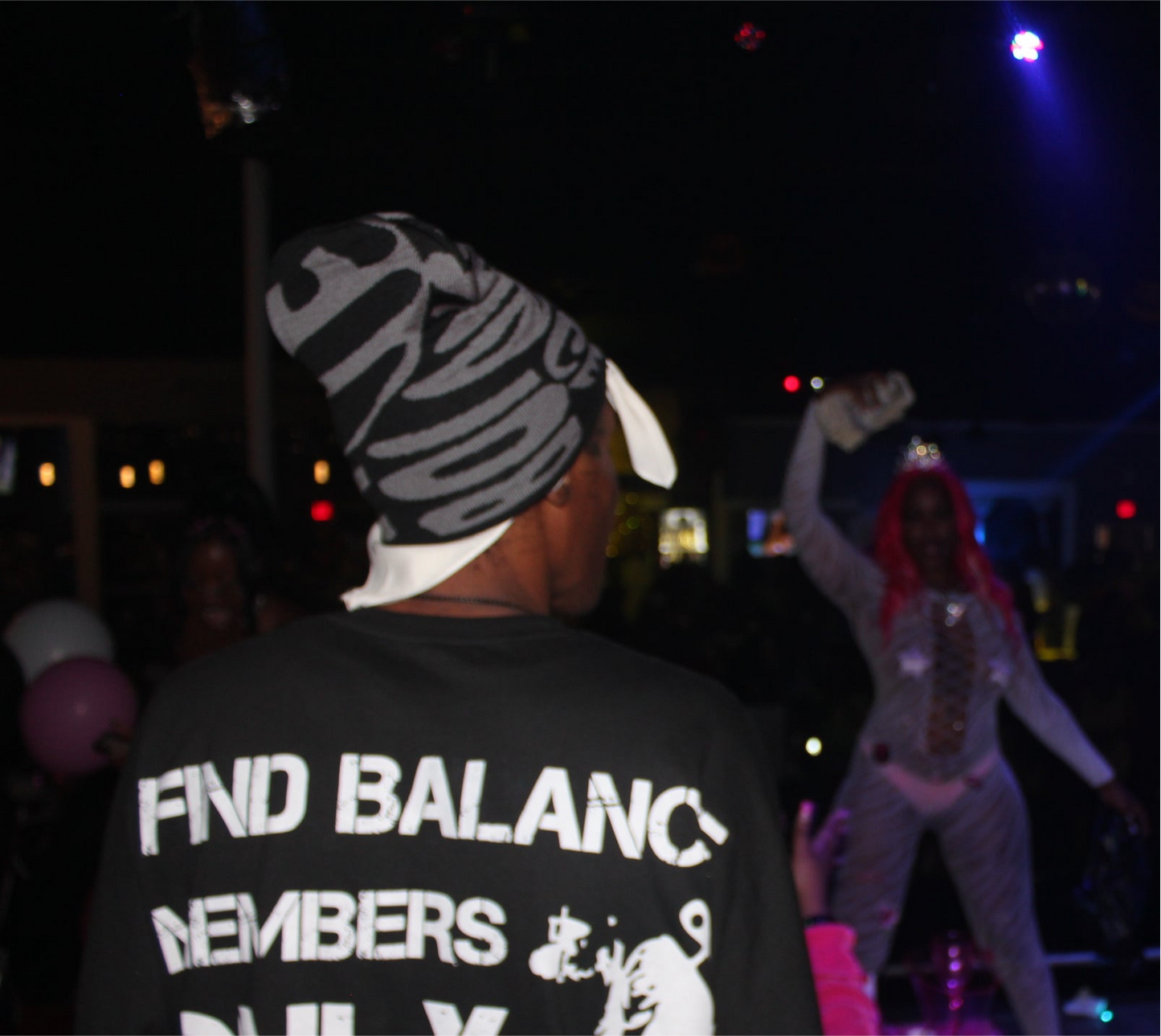 Find Balance Logo Beanie GREY