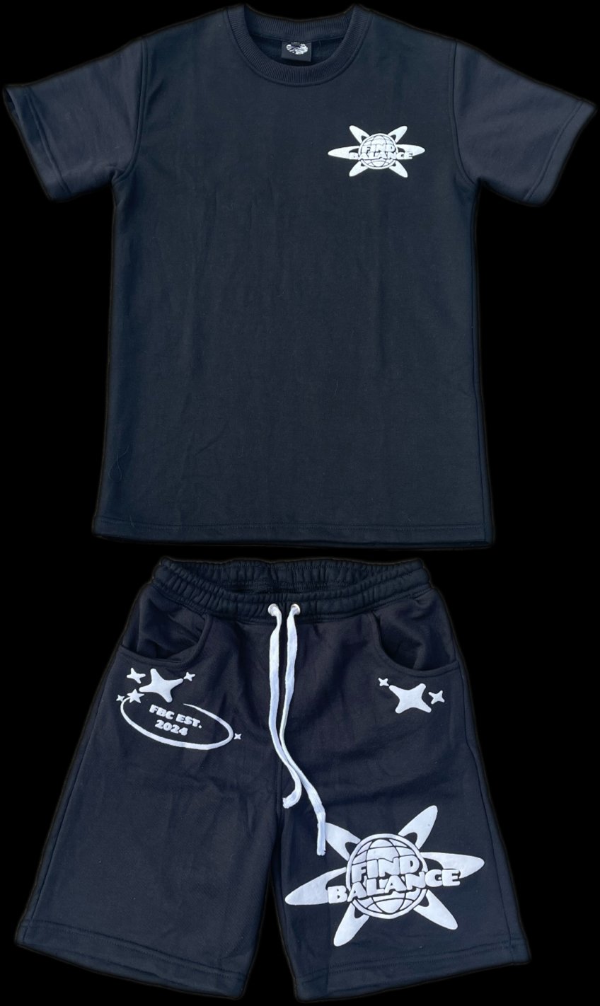 Find Balance WrldWide Outfit Set BLACK